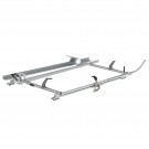 Combination Ladder Rack, Aluminum, 2 Bar, Mercedes Metris &ndash; 1625-MM