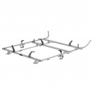 Double Clamp Ladder Rack For Ford Transit, LWB, 3 Bar System &ndash; 1630-FTL3