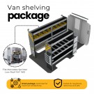 Ranger Design HVAC Van Shelving Package, Mercedes Sprinter, 144 WB, DLS-12