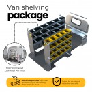 Ranger Design Aluminum Van Shelving Package, Mercedes Sprinter, 144 WB, DLS-27