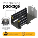 Ranger Design Contractor Van Shelving Package, Chevrolet Express, 155\\" WB, GSL-10