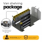 Ranger Design Electrician Van Shelving Package, Chevrolet Express, 155\\" WB, GSL-11