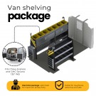 Ranger Design Electrician Van Shelving Package, Chevrolet Express, 135\\" WB, GSR-11