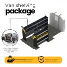 Ranger Design Service Van Shelving Package, Chevrolet Express, 155\\" WB, GSL-16