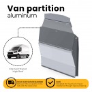 Contoured safety partition, aluminum, Ford Transit High Roof - 3010-FTH