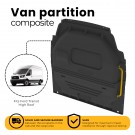 Ranger Design Contoured safety Van partition, Solid, Composite, compatible with Ford Transit High Roof, 3310-FTH