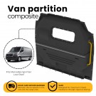 Ranger Design Partition -  Full Composite, Window, Sprinter Low-Roof, 3320-DL