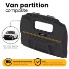 GM Savana/Express Contoured Van Partition, 1-Piece Composite &ndash; 3320-GS