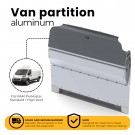 Contoured Cargo Van Partition, Solid, Ram ProMaster