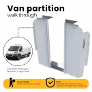Van Partition, Walk Through, Ram ProMaster