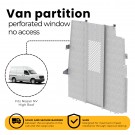 Van Partition, Straight, Nissan NV HR