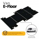 Van floor with inserts to install units, EV safe, drill free mounting, BrightDrop 600 &ndash; 6541-BZL