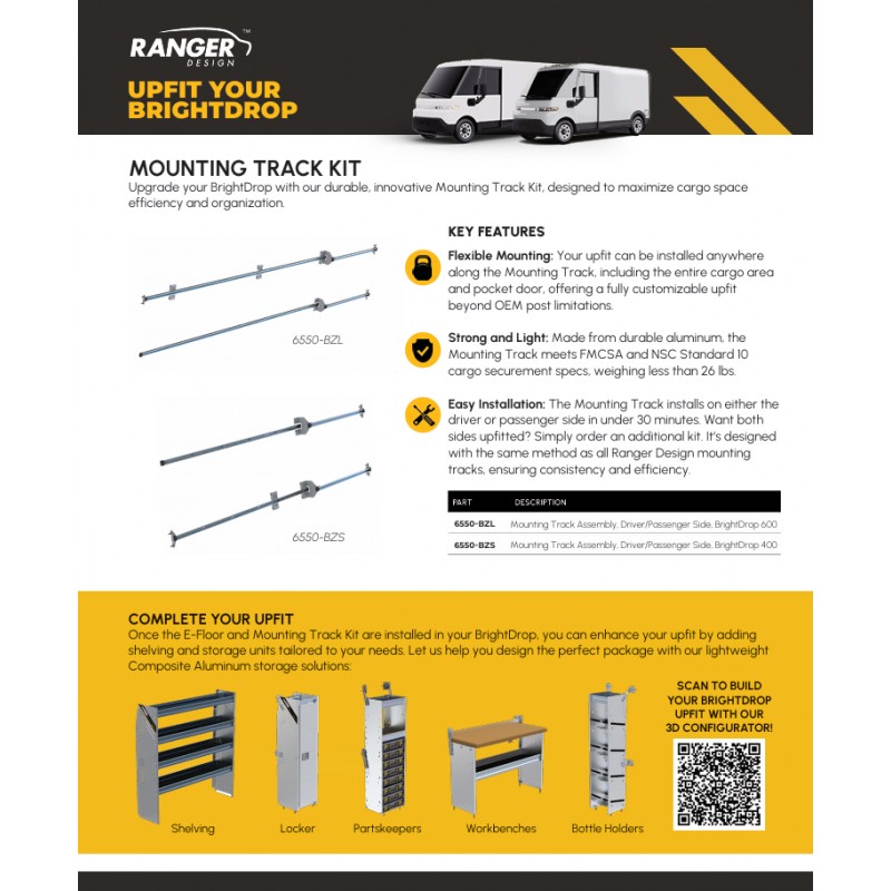 Contractor Package, Chevrolet BrightDrop 600, Includes E-Floor & Mo ...