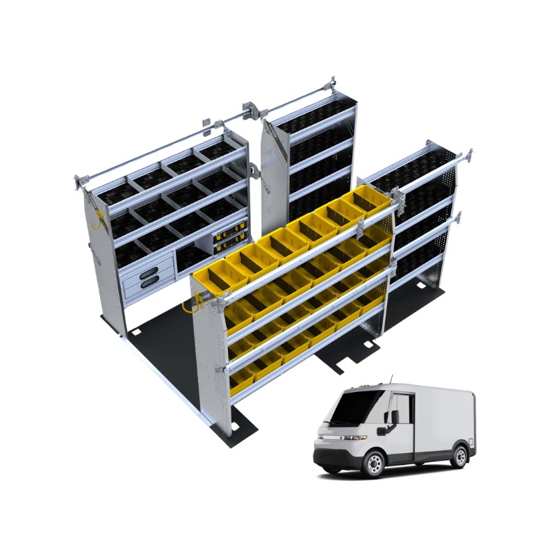 Aluminum Package, Chevrolet BrightDrop 400, Includes E-Floor & Moun ...
